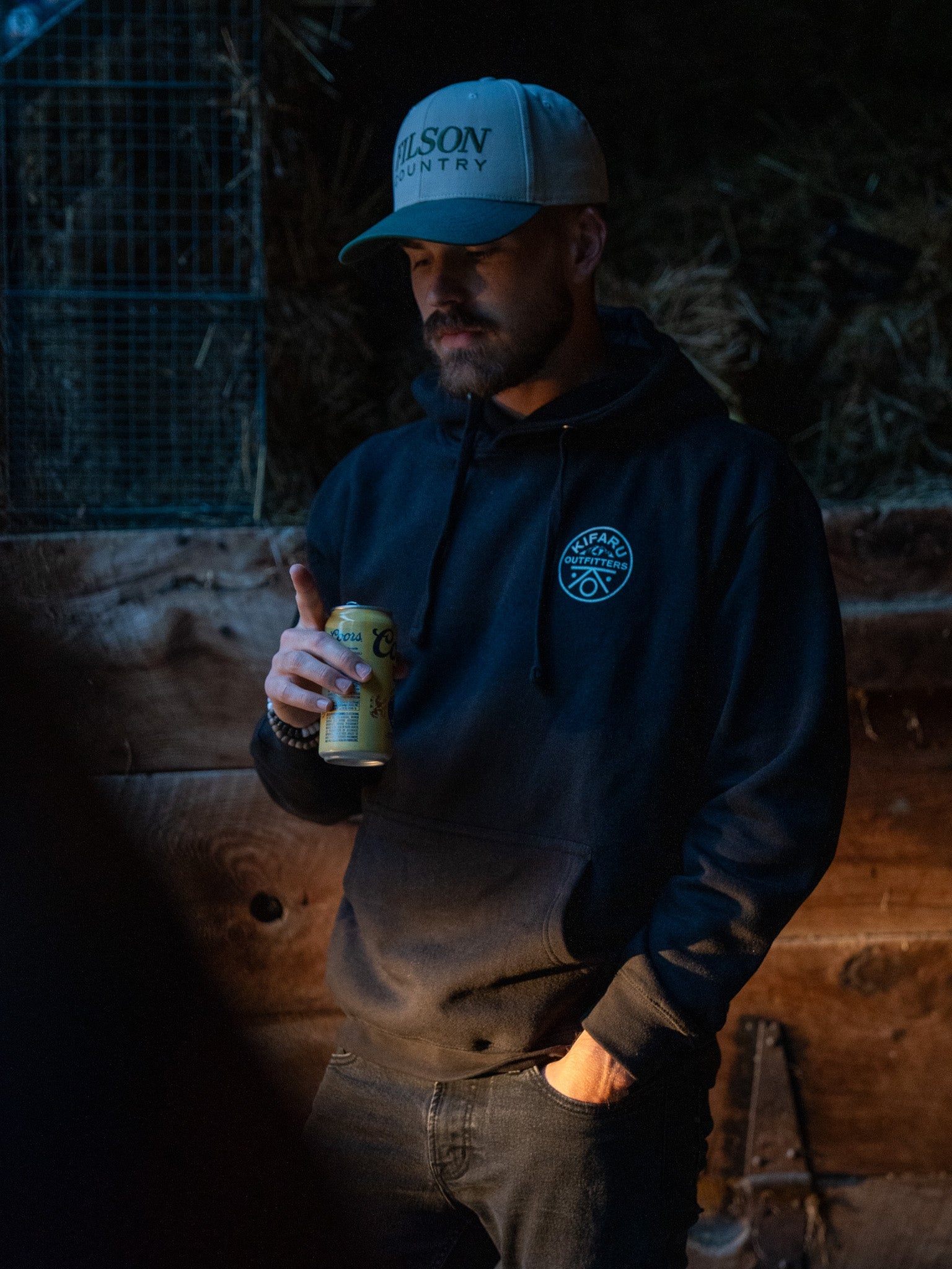 Kifaru Outfitters Hoodie Black